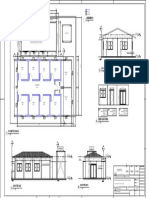 Prancha 1 - Planta Arquitetônica e Cortes