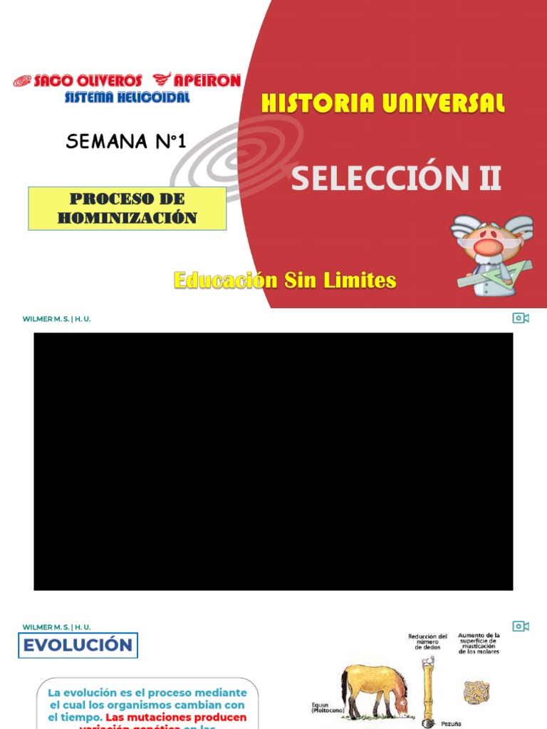 Antropogénesis y Hominización | PDF | Evolución | Homo