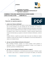 Examen - 2do Parcial - 1 - 2023 - Ubolivariana - PRAC - PROFESIONALES - Sistemas