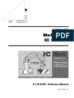 Metrodata IC Net 2.0: 8.110.8193 Software Manual