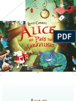 Mini Livro Alice Infantil