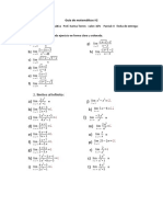 Guía de Matemáticas