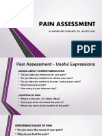 Pain Assessment