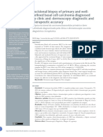 Excisional Biopsy of Primary and Well-Defined Basal Cell Carcinoma Diagnosed by Clinic and - Dermoscopy: Diagnostic and Therapeutic Accuracy