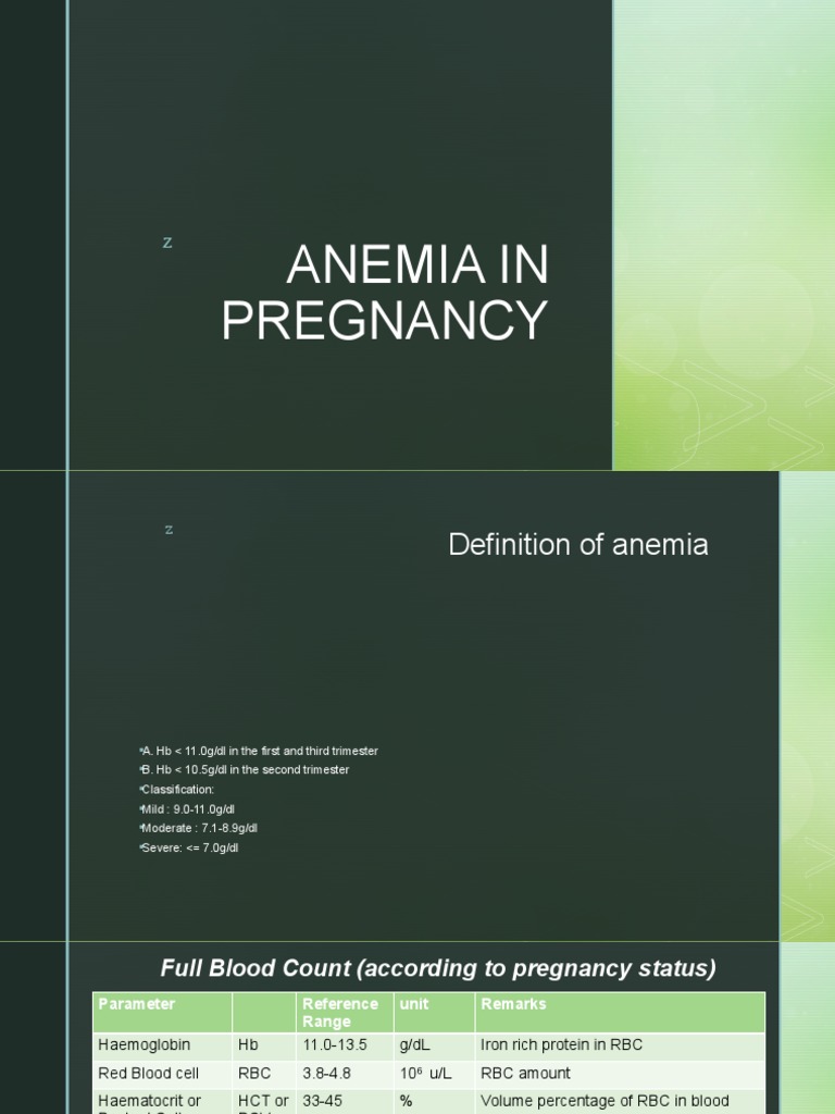 anemia-in-pregnancy-pdf-anemia-diseases-and-disorders