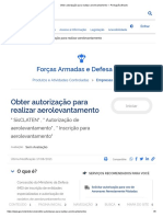Obter Autorização para Realizar Aerolevantamento - Português (Brasil)