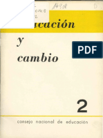 Educacion y Cambio 1970 A1 N2