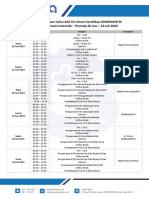 Rundown Kegiatan