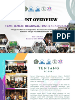 Event Overview Temu Ilmiah Regional) FosseI Sunda Kecil