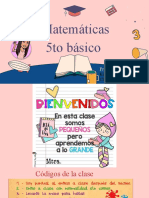 MATEMÁTICA 5º Básico