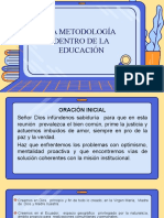 Capacitación Sobre Metodologías Semana Del 9 Al 12 de Marzo