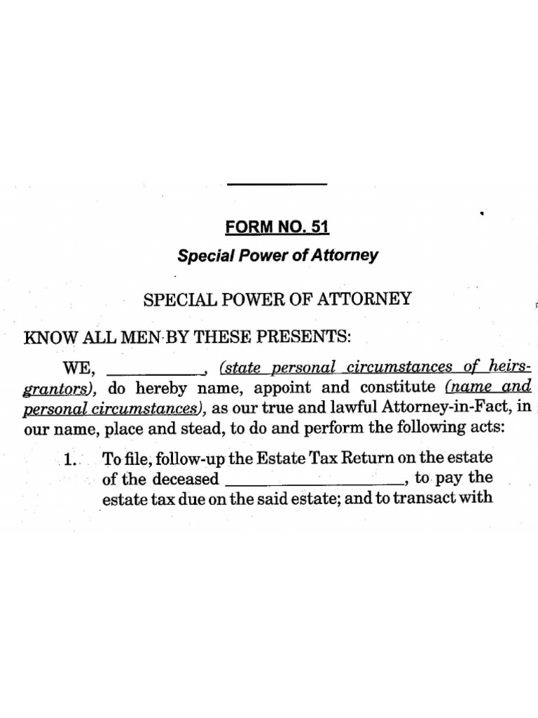Form No. 51 | PDF