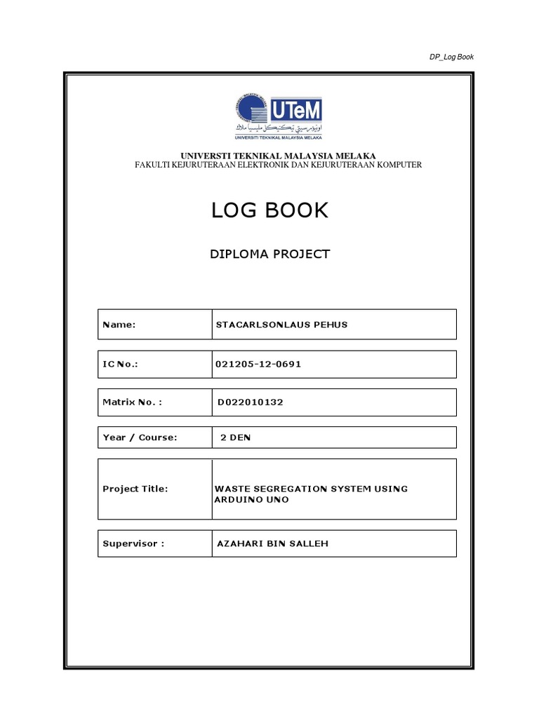 Logbook Stacarlsonlaus signed | PDF | Arduino | Printed Circuit Board
