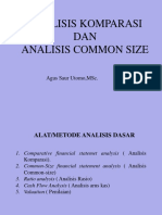Analisis Komparasi Dan Commonsize (ALK)