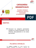 Categorias Gramaticales