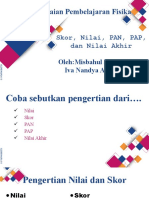 PPF - Skor, Nilai, PAN, PAP