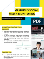 Laporan Khusus Social Media Monitoring: Polemik Baliho Politisi Di Tengah Pandemi Covid-19