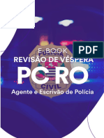 E BOOK REVISAO DE VESPERA PC RO Agente e Escrivao de Policia