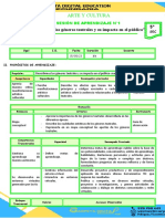 5° Sesión de Aprendizaje Sesión 1-Sem.1-Exp.3-Arte y Cultura