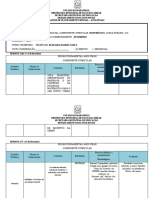 Modelo Matriz de Planejamento Mensal (Demais Componentes Curriculares)
