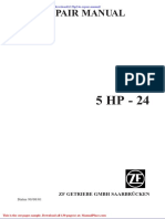 ZF 5hp24e Repair Manual