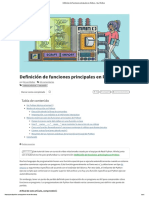 Guia Educativa Python - Definición de Funciones Principales en Python