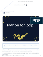 Guia Educativa Python - Python For Loop (With Easy Examples)