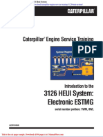 Caterpillar Engine Service Training 3126 Heui System