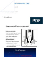 Clase de Fractura y Luxaciones de Codo