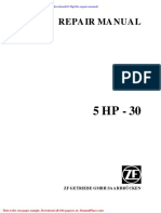 ZF 5hp30e Repair Manual