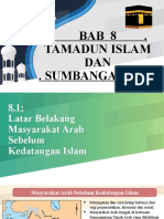 f1 - Bab 8 Tamadun Islam Dan Sumbangannya