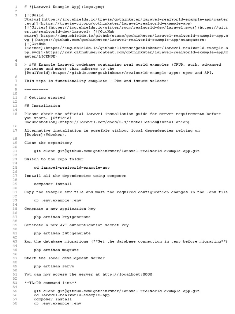 Larvel download free pdf php databases