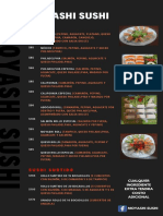 Menú Digital Moyashi Sushi