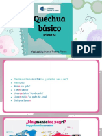 Semana 6 - Quechua