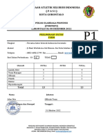 Form Pendaftaran Percasi