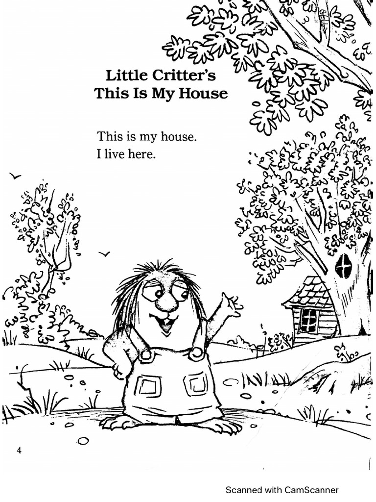 Little Critter’s This is My House PDF