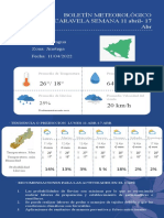 Boletin Del Tiempo Caravela 11-17 de Abril 2022