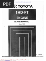 1993 Toyota Land Cruiser Automatic Transmission Repair Manual A442F - Original Shop Rebuild Guide, Paper Media 4 thumbnail image