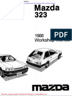Mazda 323 Complete 1988 Workshop Manual