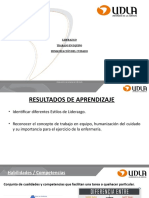 Clase 9 Liderazgo Trabajo en Equipo y Humanización Del Cuidado 2023