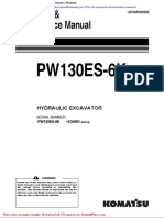 Komatsu Pw130es 6k Operation Maintenance Manual
