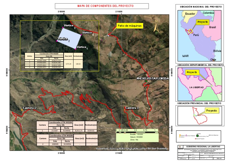 Mapa de Componentes del Proyecto Carretero | PDF | Notación Matemática ...