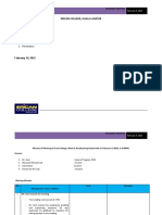 Minutes of Meeting 2023