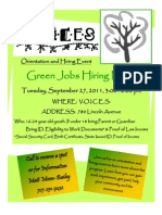 Green Jobs Hiring Night, VOICES Napa, Sep 27, 2011