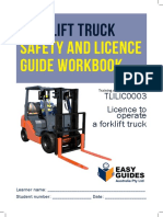 Forklift Truck SLG Tlilic0003 Workbook Web Sample 1