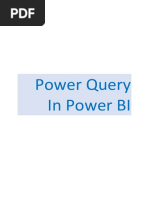 Lecture Sheet-Power Query