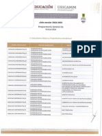 Perfiles Prepa Estatal CP 031