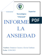 Informe de Sicoanalisis