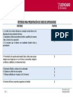 Criterios para Exposiciones y PPT de Salud Bucal
