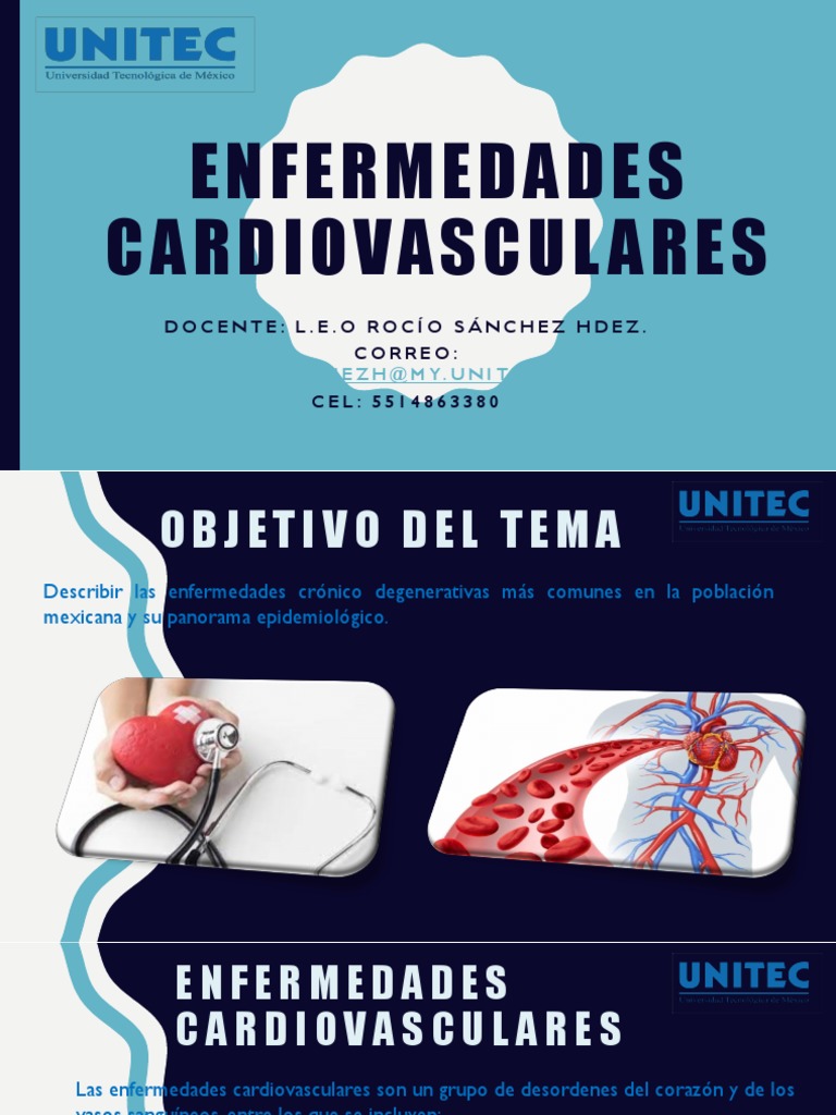 Tipos de Enfermedades Cardiovasculares | PDF | Enfermedades ...